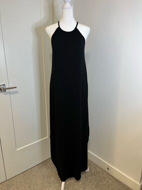 OLIVIA RAE Long Black Halter Maxi Dress - FREE SHIPPING on Bundles $85+